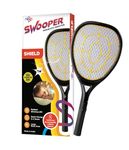 NIPPO swooper Shield Rechargeable Mosquito Bat, Fast Charging, 50% Longer Lasting Lithium-Ion Battery, Shock-Proof, Insect Killer, 6 Months Warranty