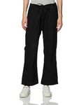 Dickies Women's Tall EDS Signature Scrubs Missy Fit Drawstring Cargo Pant, Black, Medium/Tall