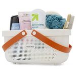 Brookstone BKH1635 Shower Caddy, White