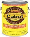 Cabot Stains 0306 Exterior Stain, Semi-Transparent Oil with Neutral Base, 1 gallon