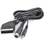 Sega Mega Drive 1 / Genesis 1 RGB Scart Cable with Stereo Audio by CoolNovelties