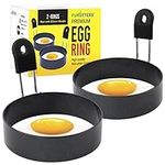 FUNUTTERS Egg Rings, 3.5'', Nonstic