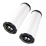 HQRP 2-Pack Filter compatible with Dirt Devil M088155 088155 Featherlight, M088161HD 088161HD M088162HD 088162HD M088110 088110 M088110HD 088110HD Breeze Bagless Upright Vacuum Cleaner