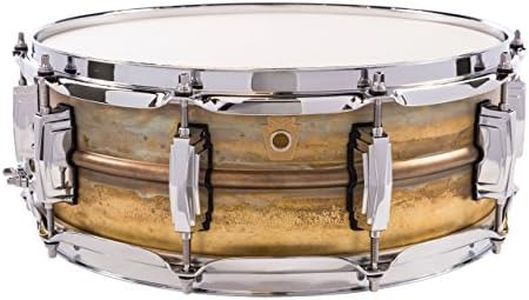 Ludwig Snare Drum, Black, 5インチ (LB454R)