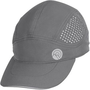 OutdoorEssentials Running Caps for Men - Running Hats for Women - Jogging Cap - Gym Hats - Tennis Cap - UPF Hat Gray