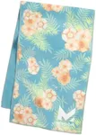 MISSION Original Cooling Towel, Junglebird Bluebell - Soft, Durable Microfiber - Cools Up to 2 Hours - UPF 50 Sun Protection - Machine Washable