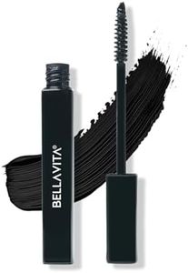 BELLAVITA Intense Drama Waterproof Mascara 8ml | Lengthening & Volumizing Mascara | Curl Lock Formula | Smudge-Proof | Waterproof | Jet Black