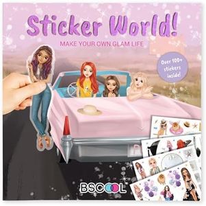 BSCOOL Sticker Activity Book for Kids, Increase Imagination and Creativity Through Fantasy Books, Sticker Books for Girls Ages 4-8 Seek and Find Book. Gift for Girls Ages 4,5,6,7,8