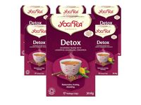 Yogi Tea, Detox Dandelion Burdock Root, Organic Herbal Tea, Naturally Caffeine Free, Blend of Liquorice, Dandelion and Cinnamon, 6 Packs x 17 Tea Bags (102 Teabags Total)