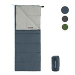 Naturehike F150 Envelope Sleeping Bag Lightweight and Compact Rectangular Sleeping Bag，3 Season Cotton Sleeping Bags for Adults Camping Hiking Outdoors.