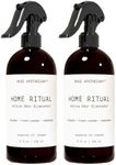 Muse Apothecary Home Ritual Active Odor Eliminator Spray - Furniture Deodorizer Spray & Bathroom Odor Eliminator for Home - Essential Oil Air Freshener - 8oz, Bergamot + French Lavender + Sandalwood