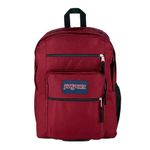 JanSport BIG STUDENT Large Backpack, 15 inch laptop compartment, Russet Red (Red)