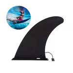 Surfboard SUP Fin, Removable Universal SUP Fin, Detachable Center Fin Stand Up Paddle Board Replacement Fin, Nylon Safe Reinforced Surfboard Fins for Long Board Surfboard Paddleboard