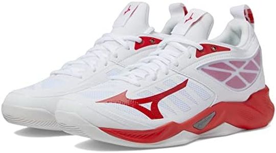 Women's Wave Dimension Shoe - White-RED