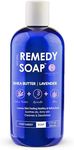 Truremedy Naturals Lavender and Shea Butter Body Wash - Body Wash That Moisturizes - Lavender and Shea Butter Body Wash (1 pk, 12 oz)