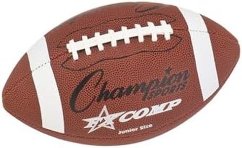 Champion Sports Junior Comp Series Football (Brown)