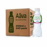 Aava Naturally Alkaline Mineral Water 200ml | Origin Aravalli Hills | 100% Alkaline pH 8.0+ | Benefits of Calcium & Magnesium (Pack of 240 bottles)