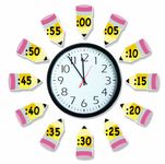 Paper Magic Group Eureka Telling Time Bulletin Board Sets