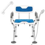 Shower Chair with Bathroom Grab Bar