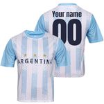 Custom Colombia Jersey Argentina Jersey for Men Women Personalized Colombia Argentina Shirt with Name Number