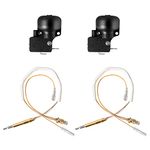 Thermocouple & Tilt Switch for Patio Heater, Thermocouple and Dump Switch Repair Kit for Propane Patio Heater Glass Tube Patio Heater Gas Heater, Thermocouple Replacement for Tower Heater, 2 Pack