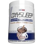 EHP Labs OxySleep Collagen Peptides Powder Night Time Shred - Promotes Deep Sleep & Shredding, Skin, Bones & Muscle Support, Pasture-Raised Bovine Collagen, Type I & III, 30 Servings (Hot Cocoa)