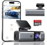 galphi 4K Dash Cam Front, Built-in 