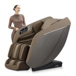 Lixo LI5333 "Intelligent Wellness" 4D Massage Chair | AI Body Scanning | 22 Auto Programs | SL Track | Voice Control | Dual Heating | 3-Level Zero Gravity | USB Charging - Brown