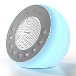 REACHER R2 White Noise Machine and Night Light with 31 Soothing Sounds, 0-100 Dimmable Color Changing Light, Sleep Timer for Sleeping, Feeding, for Baby, Kids, Adult, Bedside Table, Desk