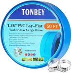 1.25" x 50 FT Pool Backwash Hose, H