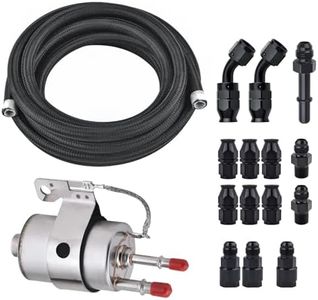 EVIL ENERGY LS Swap Fuel Filter Regulator 58PSI with 6AN PTFE EFI Fuel Hose Kit