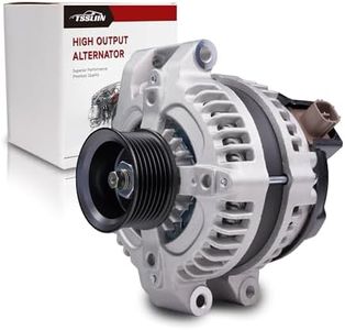 TSSLIIN High Output Alternator 31100-RAA-A01 For/Honda CR-V 2007-2009, Civic 2006-2010, Accord 2003-2007, Element 2003-2009, TSX For/Acura CSX 2006-2008, Upgraded 12V 100Amp CW 7-Groove