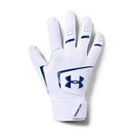 Under Armour Men's Yard 19 Baseball Glove, White (104)/Royal, XX-Large