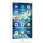 Fanvace 32GB MP3 Players with Bluetooth WiFi, Android 13 MP3 MP4 Players with 4" Touchscreen and Speaker, Spotify Music Player with Audible, Amazon Music, Play Store (White)