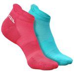 HEELIUM Bamboo Socks for Women | Ankle Length | Odour-Free & Breathable | Padded Base & Anti-bacterial | 3X Softer than Cotton Socks