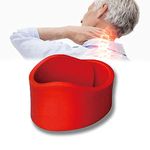 Mediss Elderly Neck Support Brace - Waterproof Collar Splints for Stabilizes Spine, Relieves Pain Pressure, Soft Foam Vinyl Surface(M)