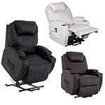 Cavendish dual motor electric riser and recliner chair - choice of colours rise and recline (Black)