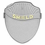 Shield Max Bedwetting Enuresis Alarm for Boys and Girls with 8 Loud Loud Tones, Light and Vibration. Full Featured Bedwetting Alarm for Deep Sleepers to Stop Nighttime Bedwetting (Silver)