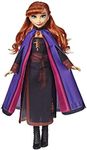 Disney Frozen Anna Fashion Doll with Long Red Hair and Outfit Inspired by Frozen 2 – Toy for Kids 3 Years Old and Up