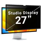 ZOEGAA iMac 27 inch Privacy Screen Filter for Studio Display, Removable 27 Inch Computer Privacy Screen 5K Retina Display Computer Screen Privacy Shield and Anti-Glare Screen Protector