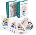 IMPRESA How I'm Feeling - 54 Sentence Completion Cards to Get Children Talking About Their Feelings - Ideal for Parents, Teachers, Therapists and More
