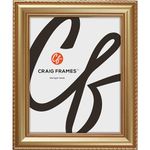 Craig Frames Victoria, 4x5 Picture Frame, Ornate Gold