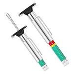 2 Pieces Tire Tread Depth Gauge,Tyre Tread Depth Gauge Tool, Car Tire Depth Gauge, Tire Wear Gauge in 32nds