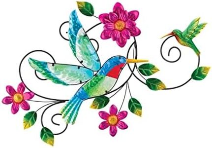 Regal Art Gift Garden Vibe Outdoor Wall Art Decor - Hummingbird