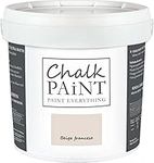 Chalk Paint Everything® Beige Francese (French Beige) – 5 l Water-Based Chalk Paint for Shabby Chic Furniture, Décor, and Upcycling Projects – Non-Toxic, Easy to Apply