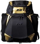 Miken XL Softball Backpack Black | Gold