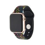 Chumbak Wilderness Watchband Compatible with Apple Watches (38/40/41mm) | Watch Strap | Silicone Watch Printed Colourful Strap | PIN-AND-TUCK Closure