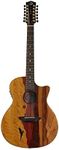 Luna VISTA EAGLE 12 Acoustic-Electric Guitar, Multi