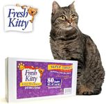 80 Count Fresh Kitty Litter Box Lin