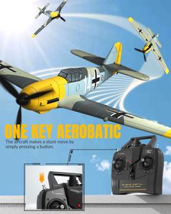VOLANTEXRC BF-109 RC Plane – 4CH Remote Control Aircraft